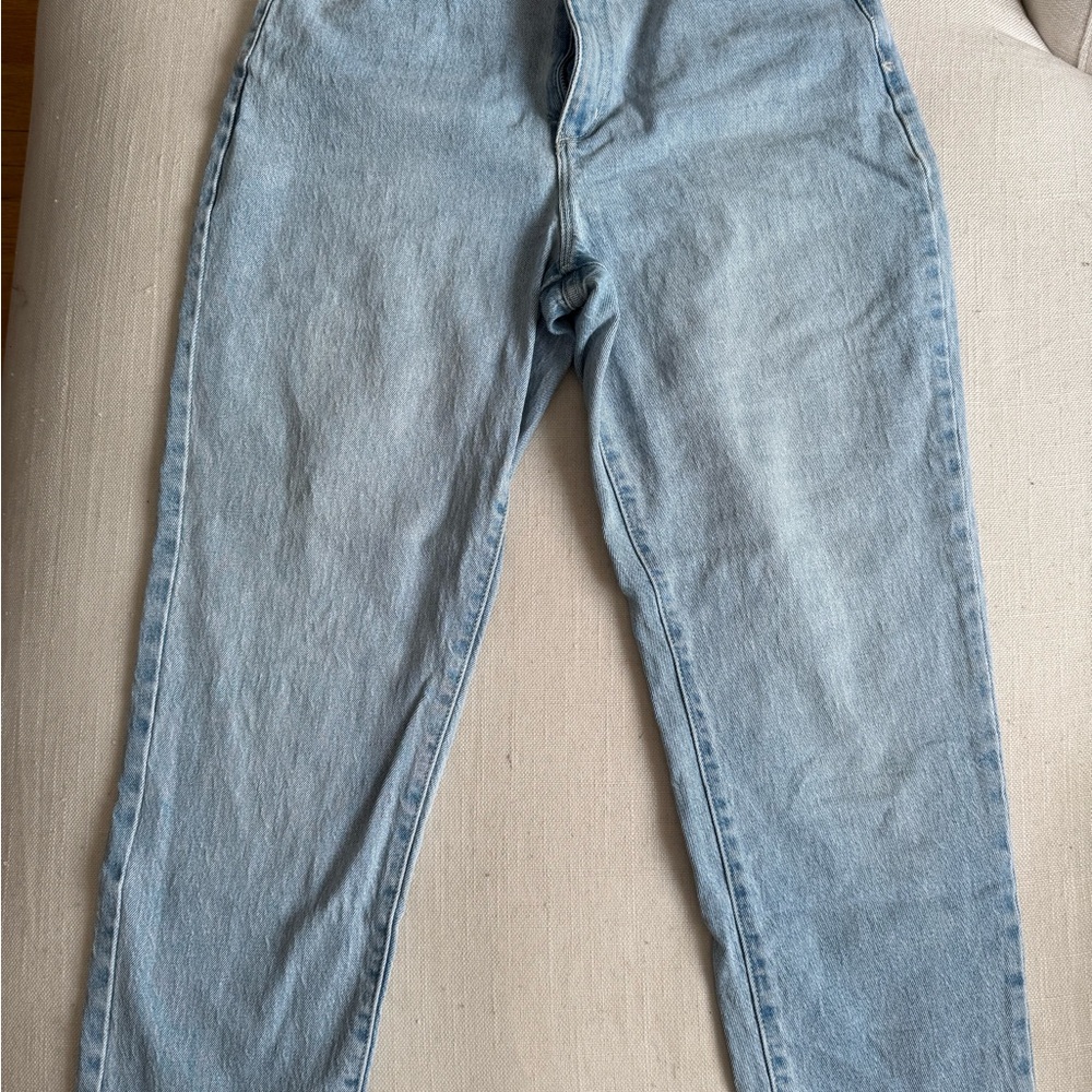 Abrand Straight Slim Light Wash Denim